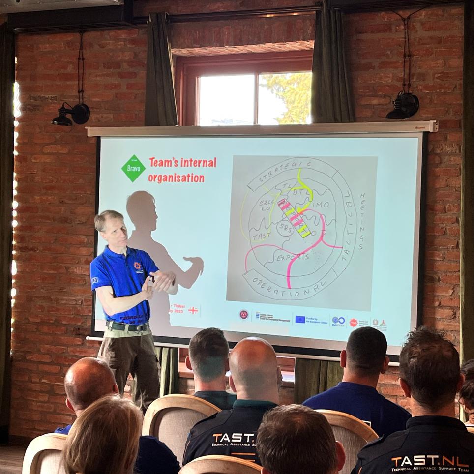 Coach/Trainer presenting