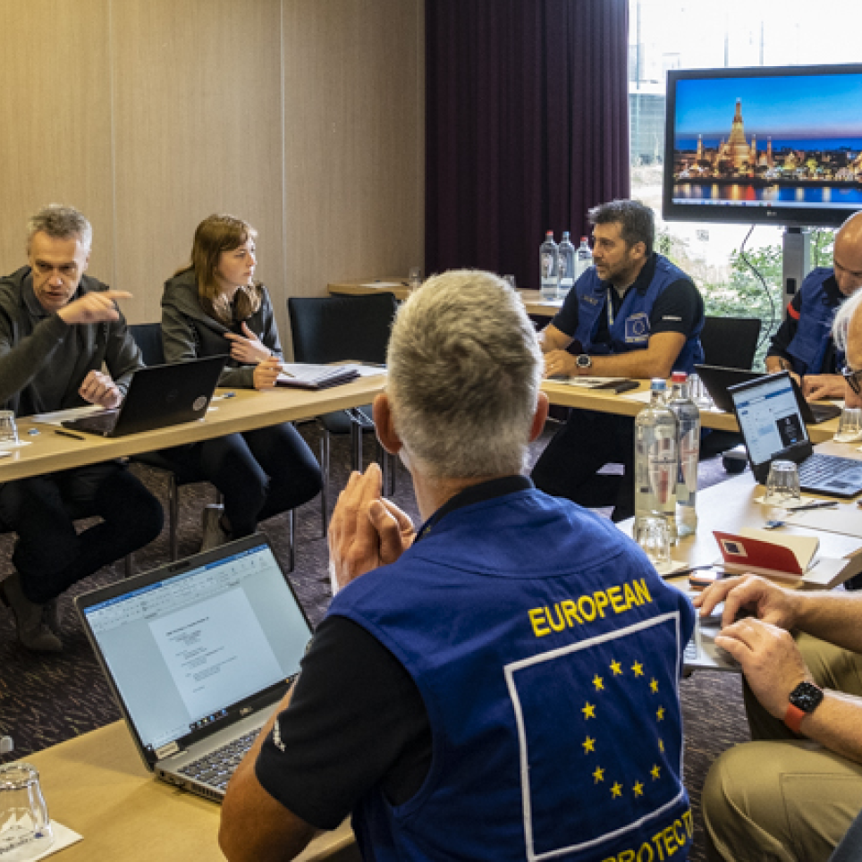 EUCPT meeting with HNS Belgium