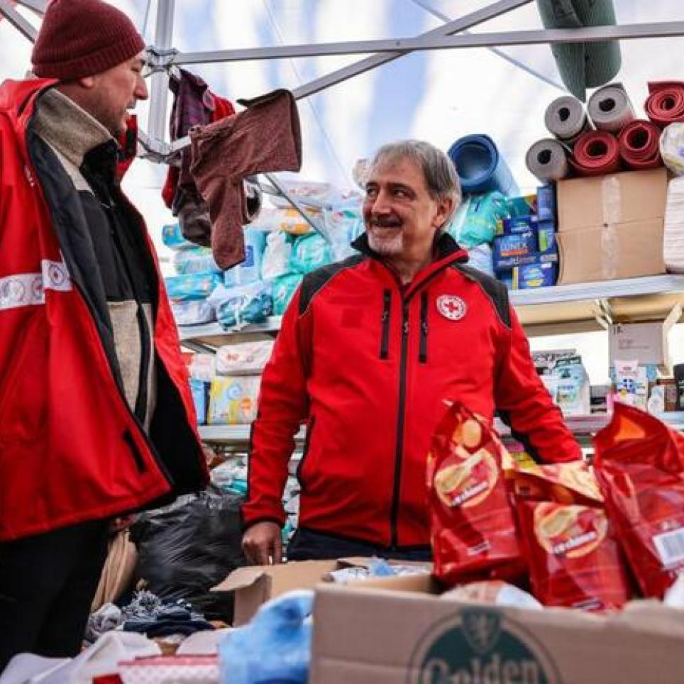 Bucharest, 21 March 2022 - As the world’s largest humanitarian network responds to the unfolding crisis in Europe, its leadership returns from Ukraine with a warning about the coming days and weeks — and reaffirms that the Red Cross will strengthen support inside and outside its borders.