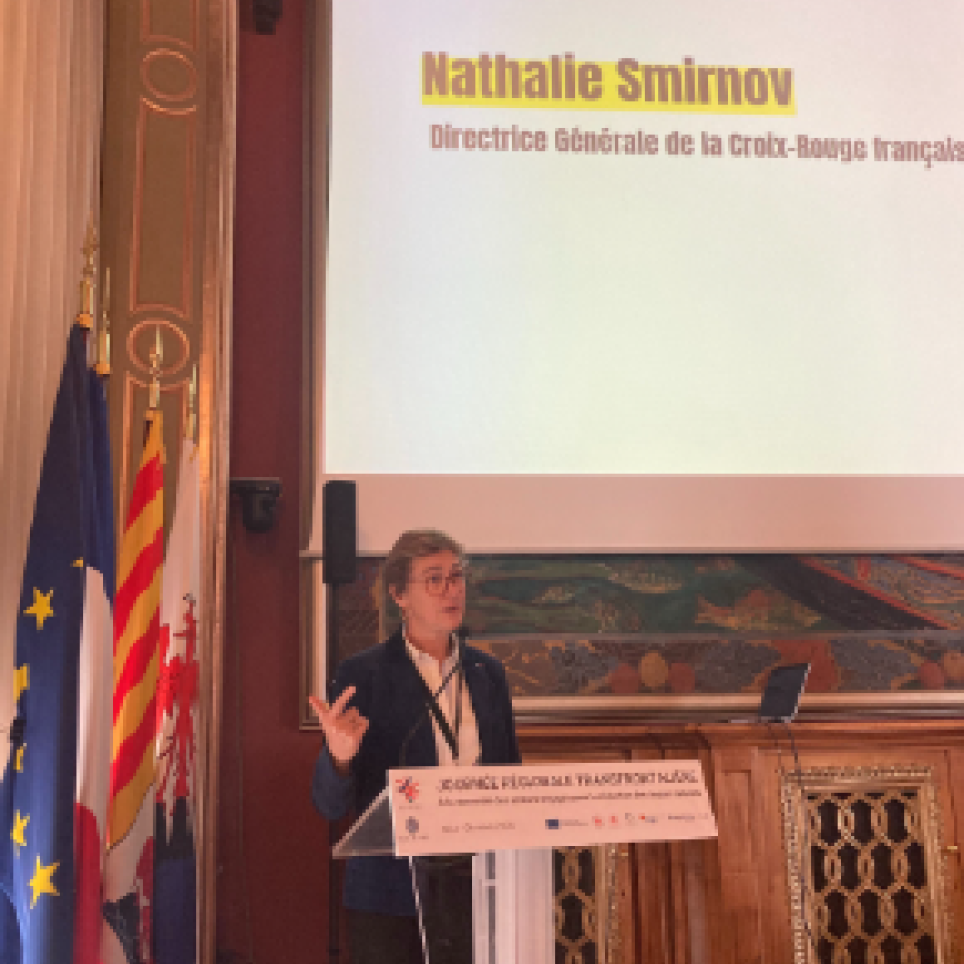 Nathalie Smirnov, General Director of the French Red Cross