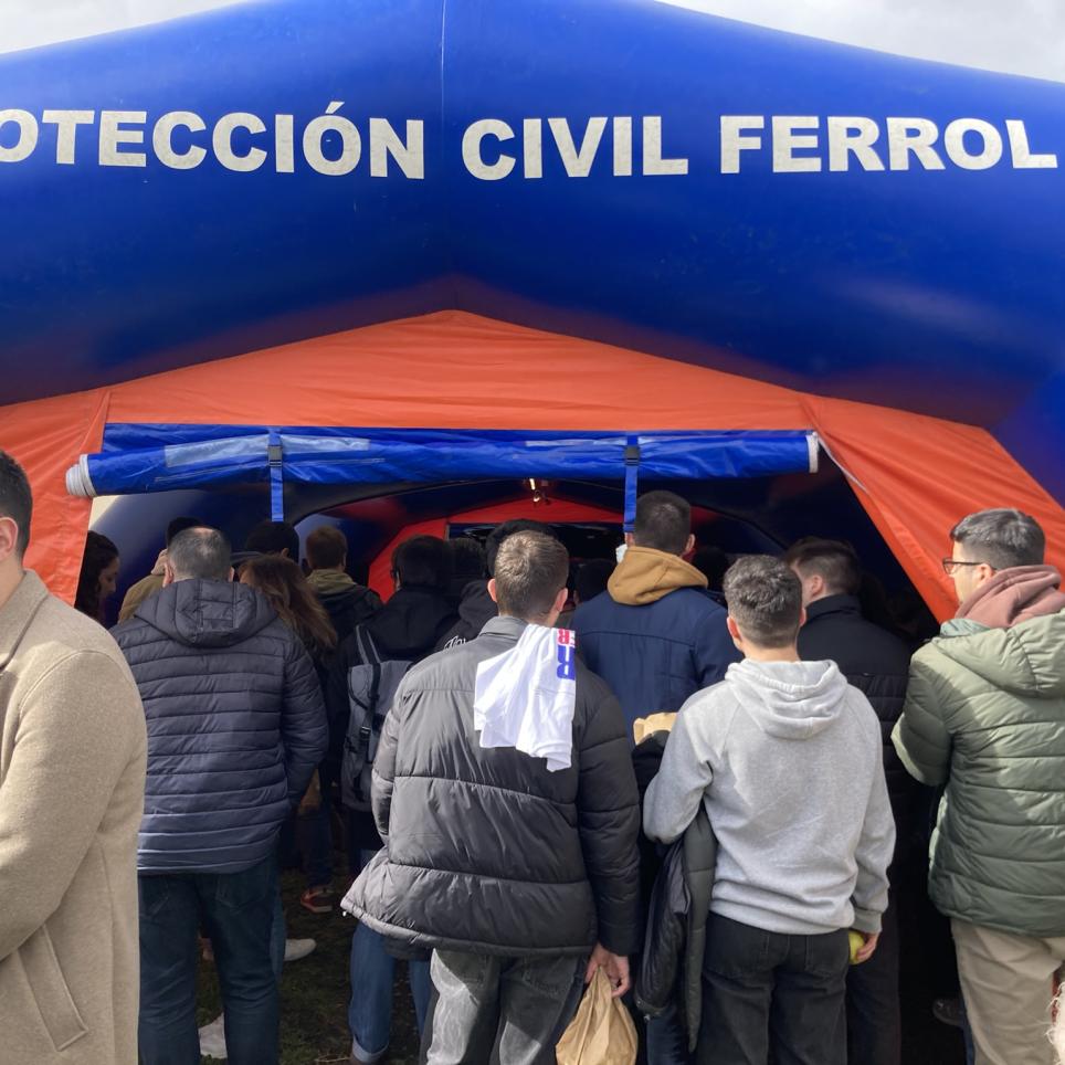 Alumni at the Advanced Command Centre