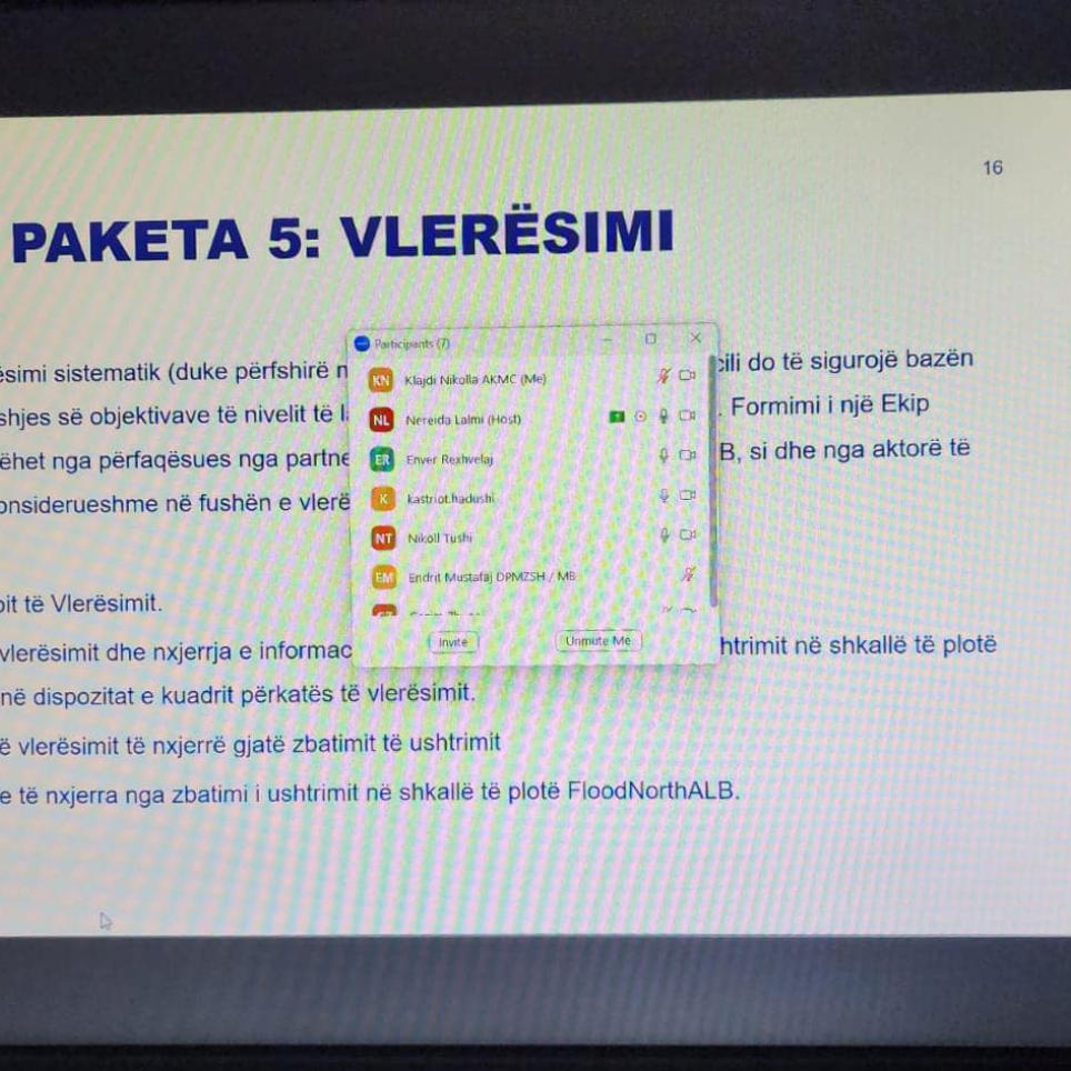 The first consultative meeting between partners 