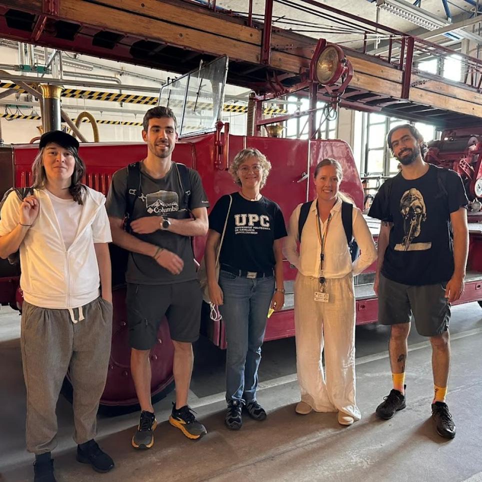 At the Gothenburg Fire and Rescue Service premises