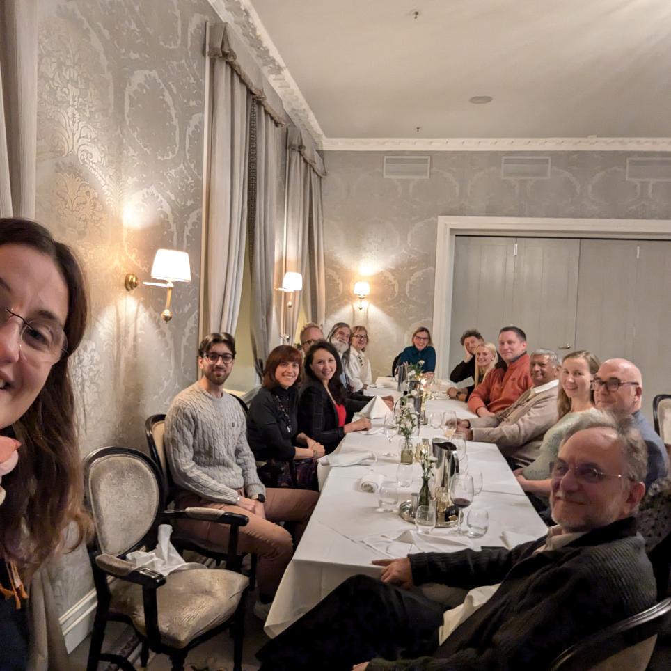 Day 2 Collaborative Workshop dinner