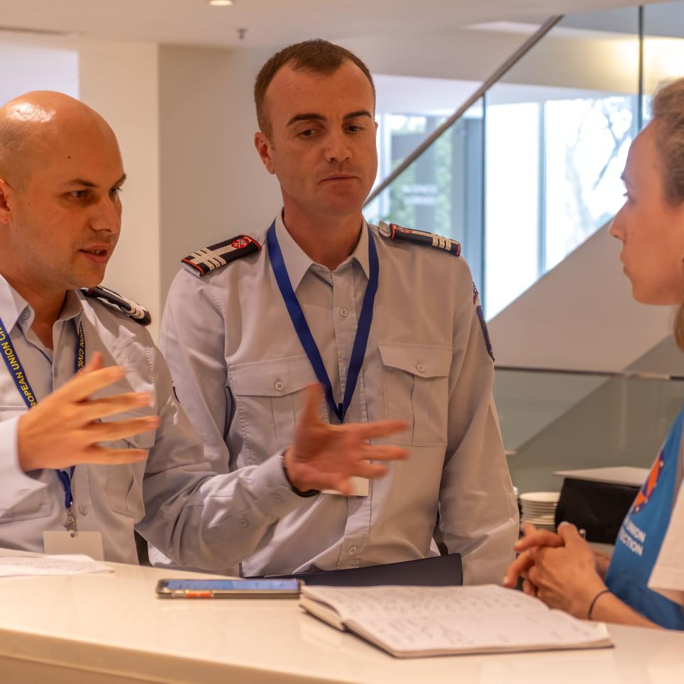 Media interview of some of the Modules.