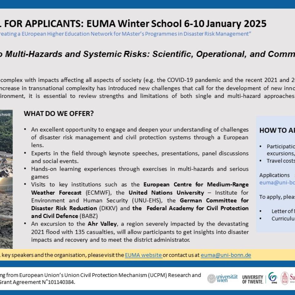 EUMA Winter School UBO Poster