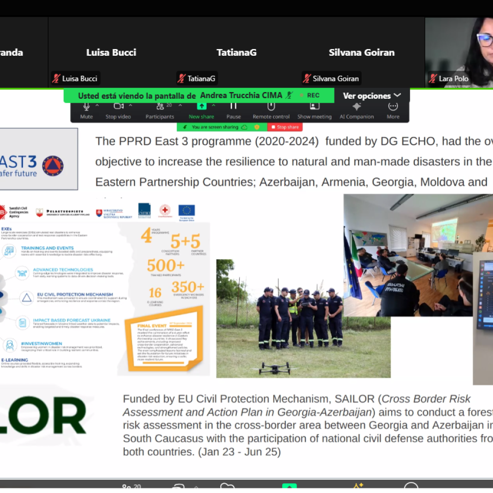 Early Warning System  for forest fires 