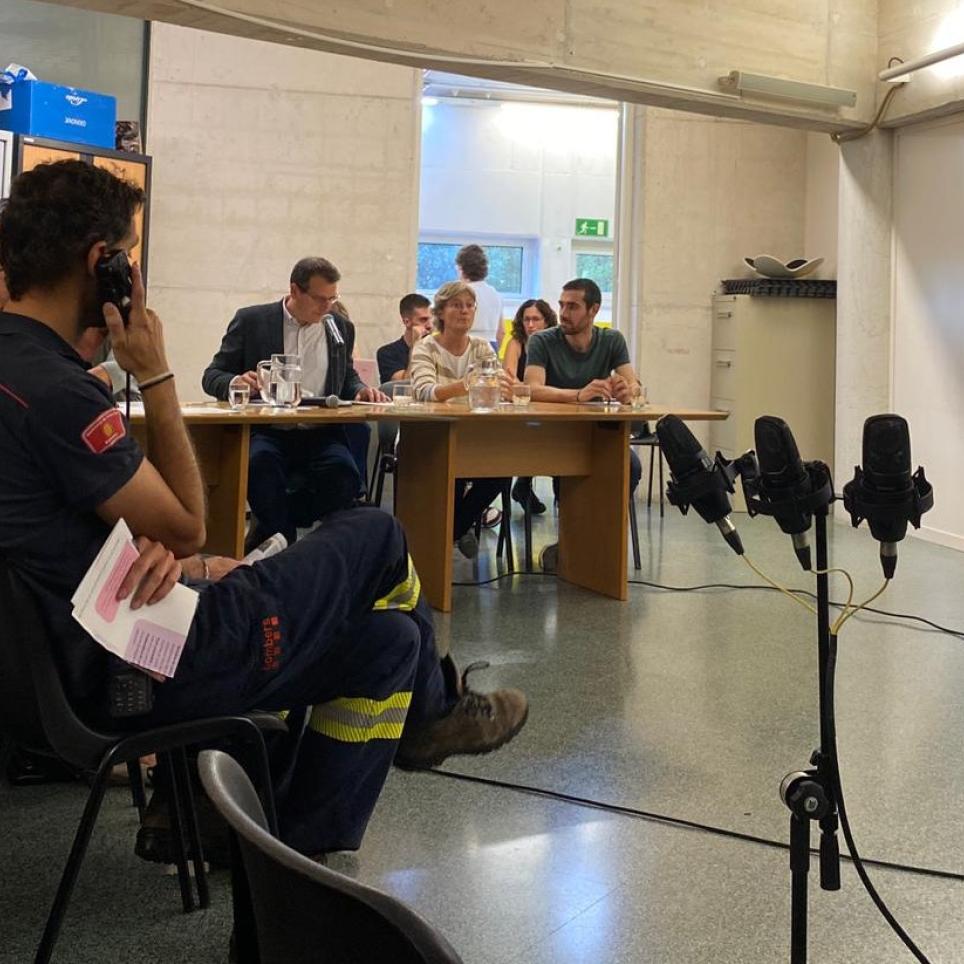 Presentation of FIREPRIME project to residents (Barcelona area pilot test)