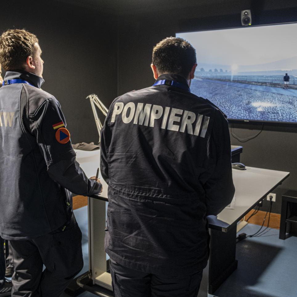 Modules taking part in a BoO assessment using VR.