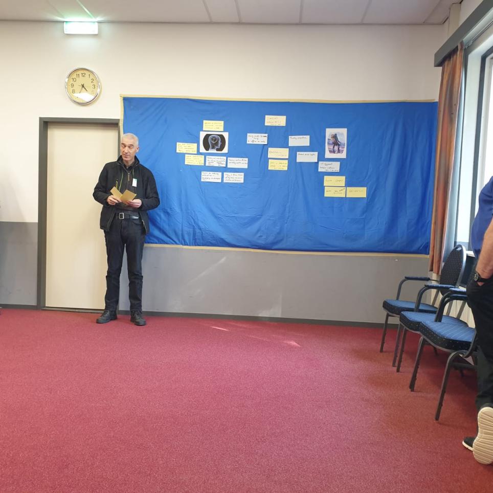 Presenting results from group work 2