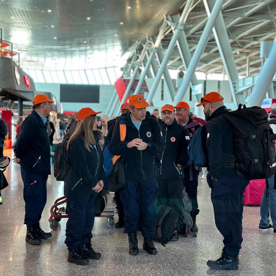 Teams gathering for the exercise in Shkoder | UCP Knowledge Network