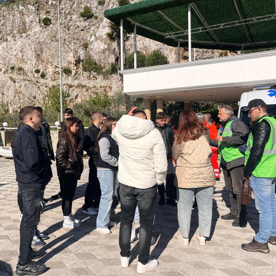 Meeting with the students of 28 Nentori High School, Shkoder