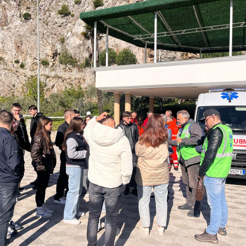 Meeting with the students of 28 Nentori High School, Shkoder