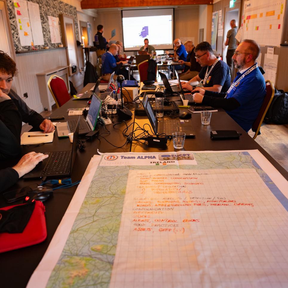 Team Alpha at work