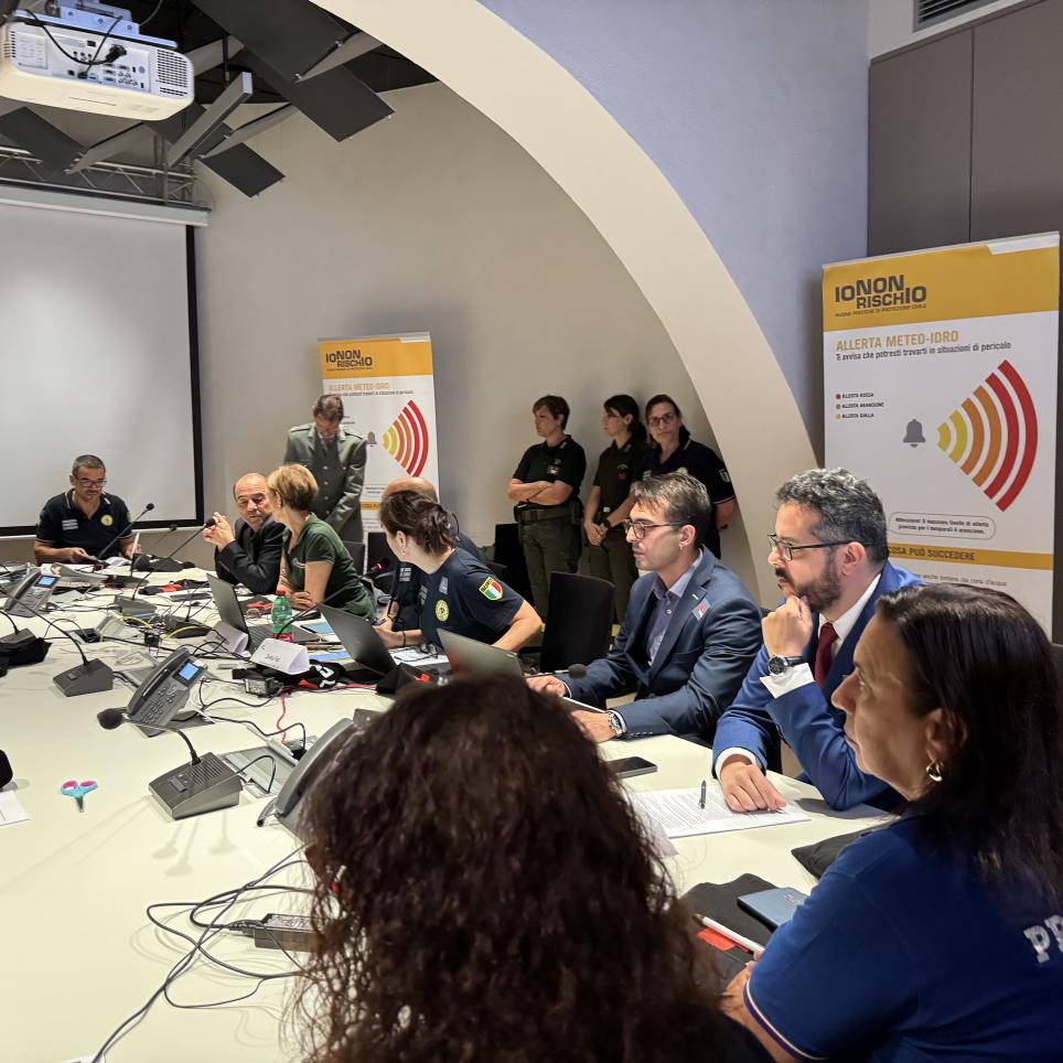 TEMA press conference panel