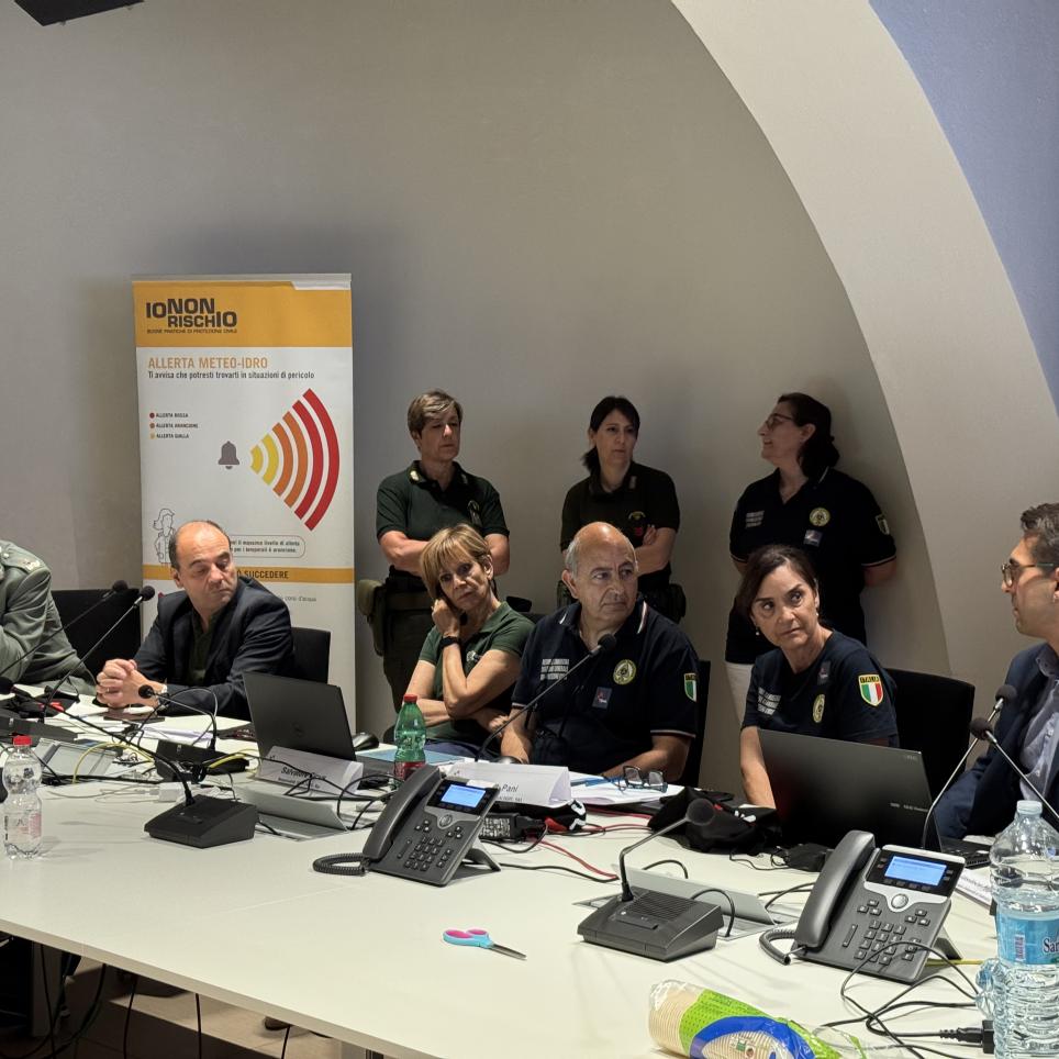 Panel in TEMA press conference in Sardinia