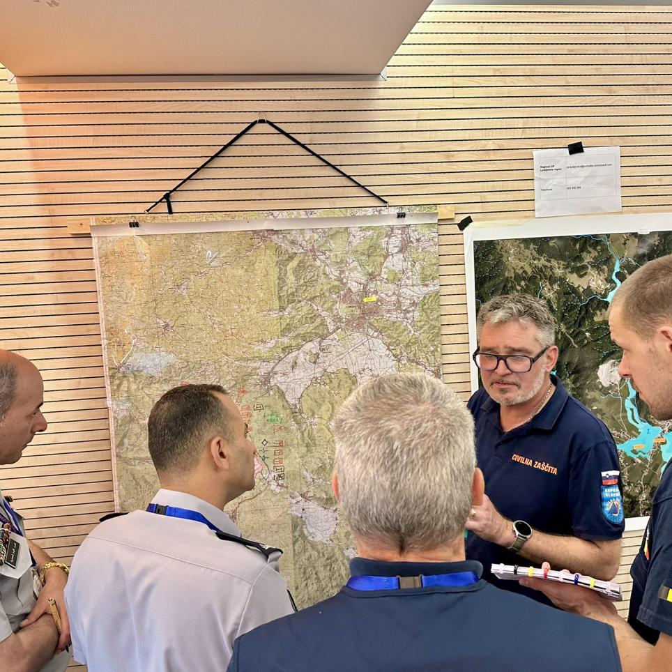 Modules meet with OSC of affected areas.