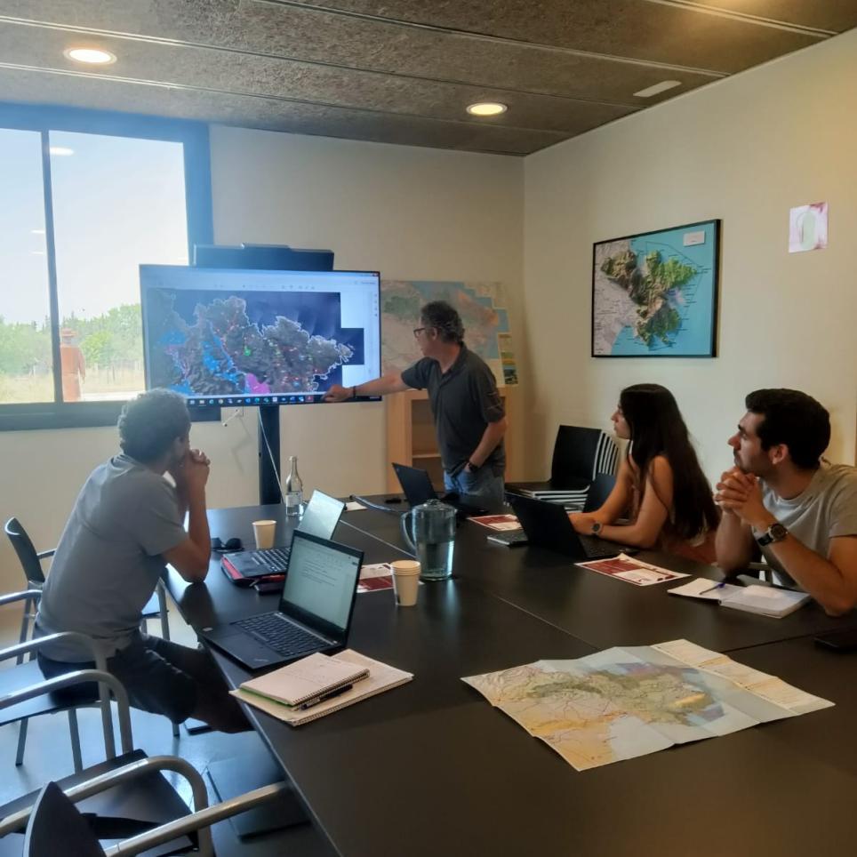 FIRe-SCENE_Meeting at the offices of Cap de Creus Natural Park