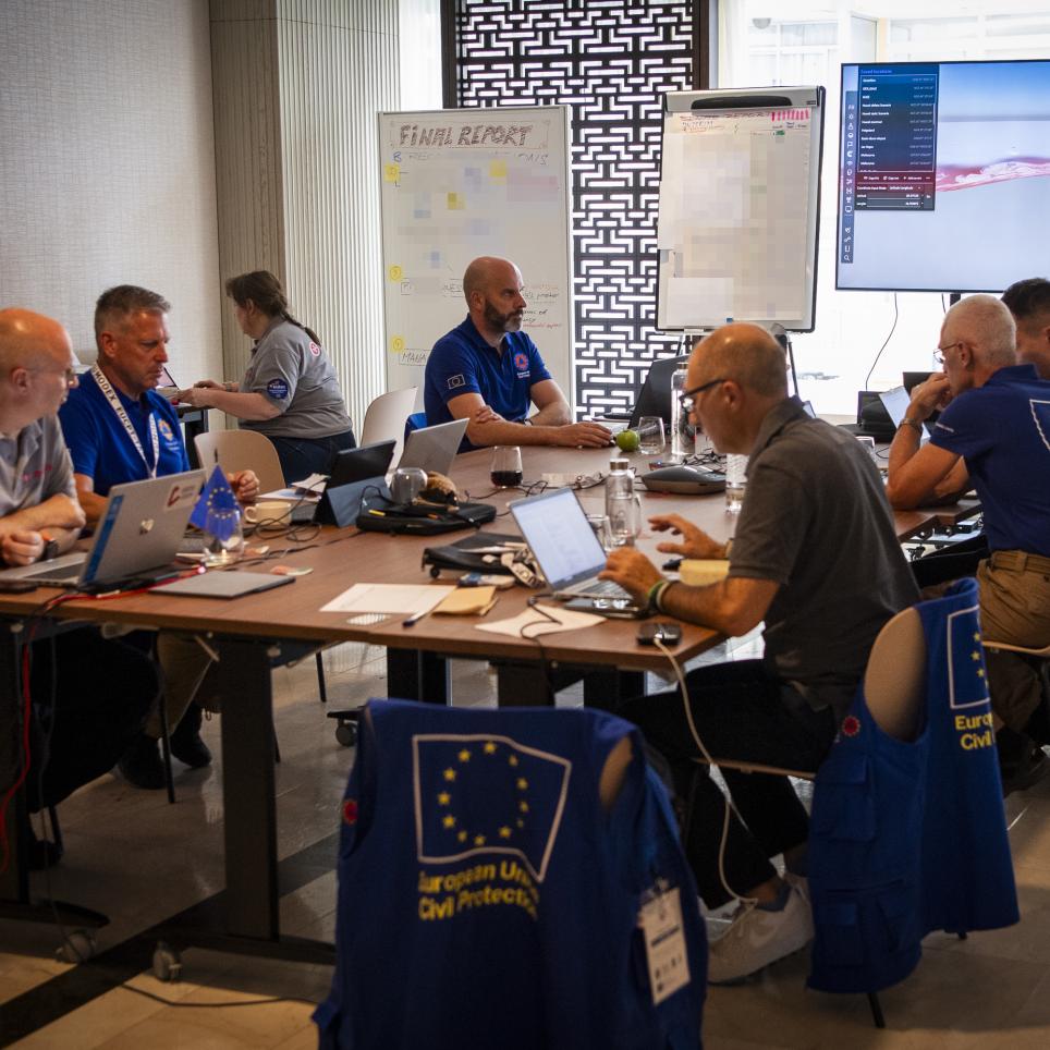 Team Alpha at work