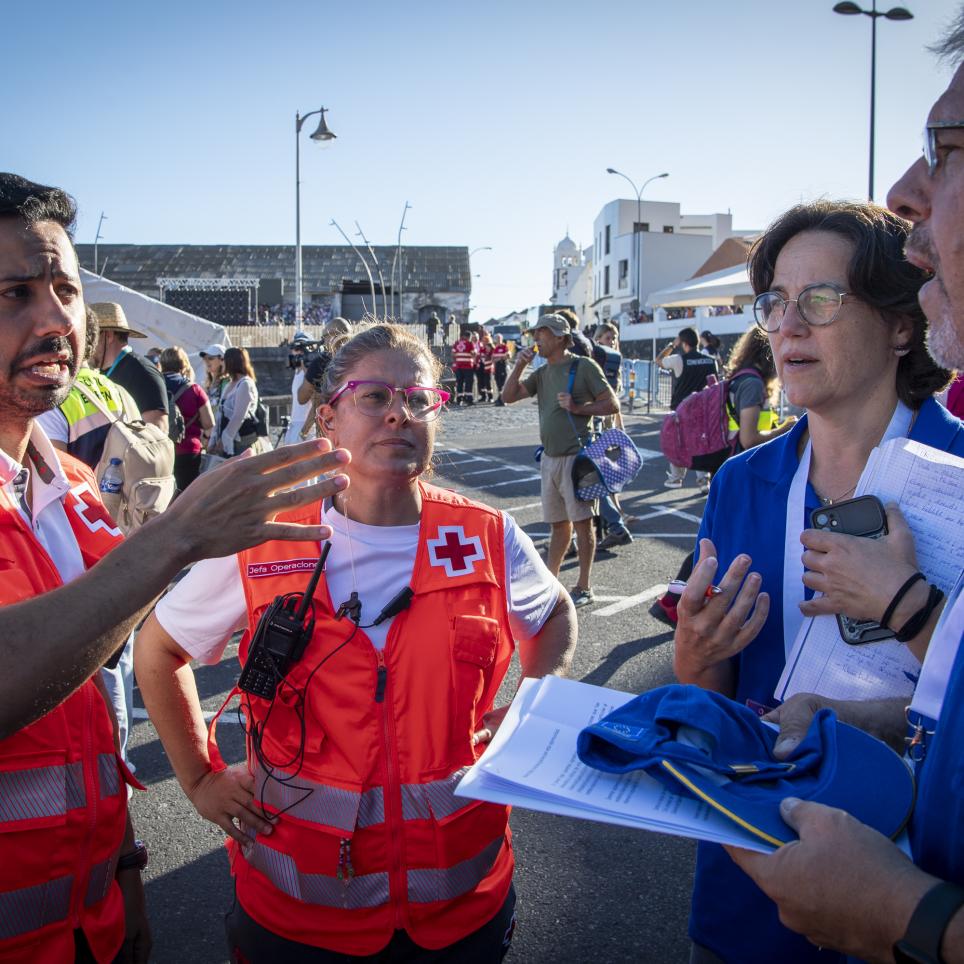 Red Cross with EUCPT