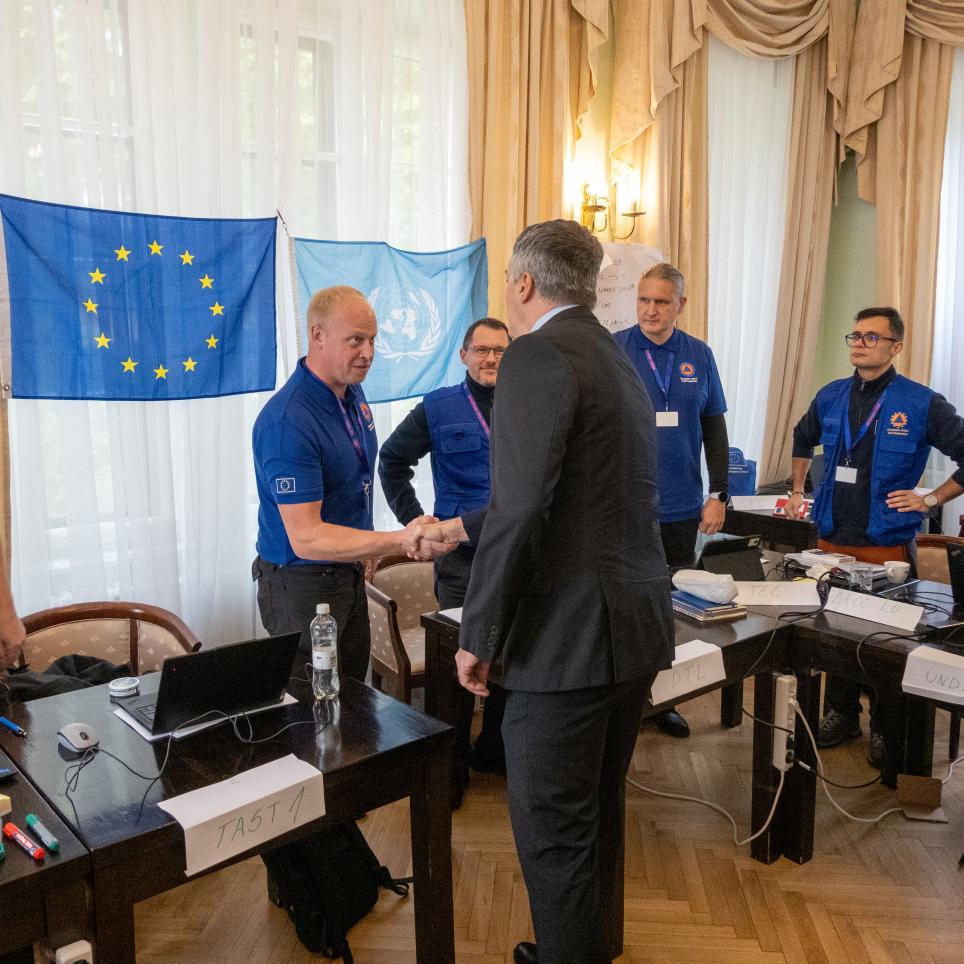 EUCPT meeting with VIP.