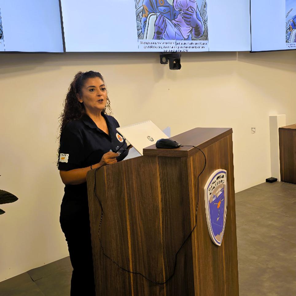 Ms Andry Papachristoforou, Cyprus Civill Defence