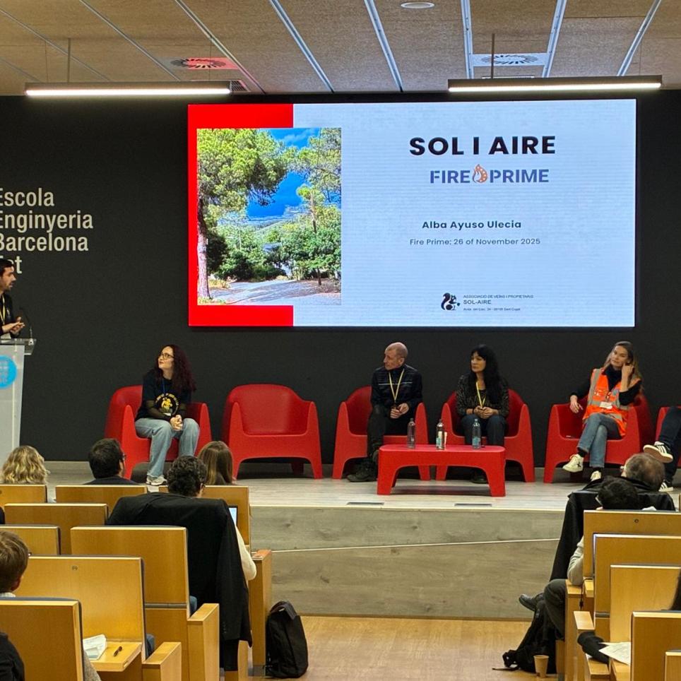 Round table with Sol i Aire and Mas Fortuny residents