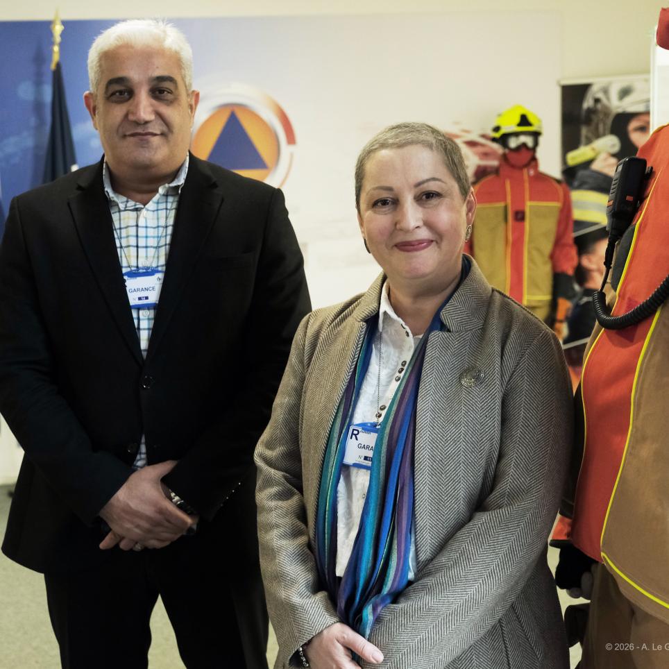 Manuk Muradyan, Head of Educational Complex of the Armenian MIA & Armine Harapetyan