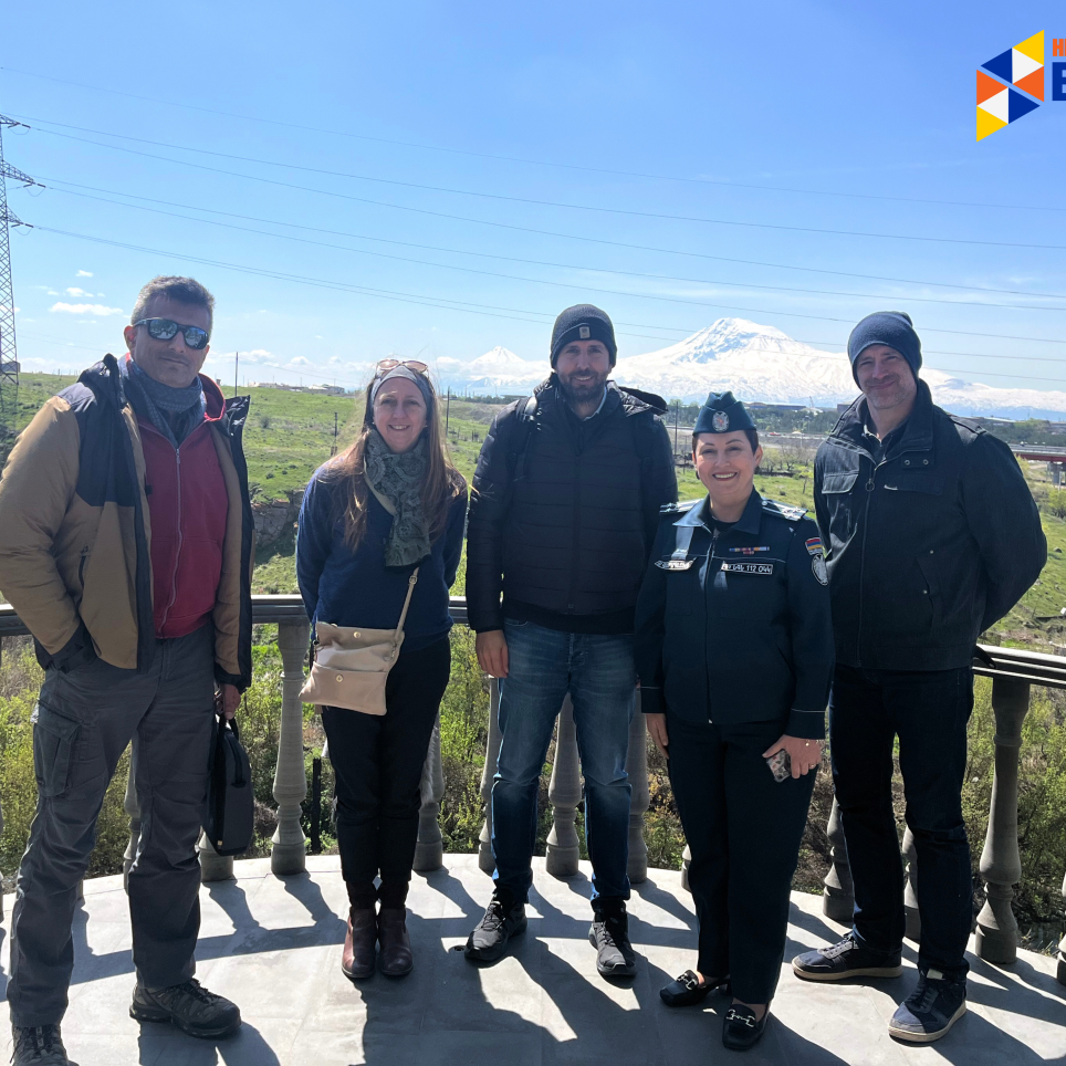 EU-RESPOND Core-team participants - Christophe Debray, Anne Baetens, Christian Resch, Armine Hayrapetyan & Frédéric Harrault