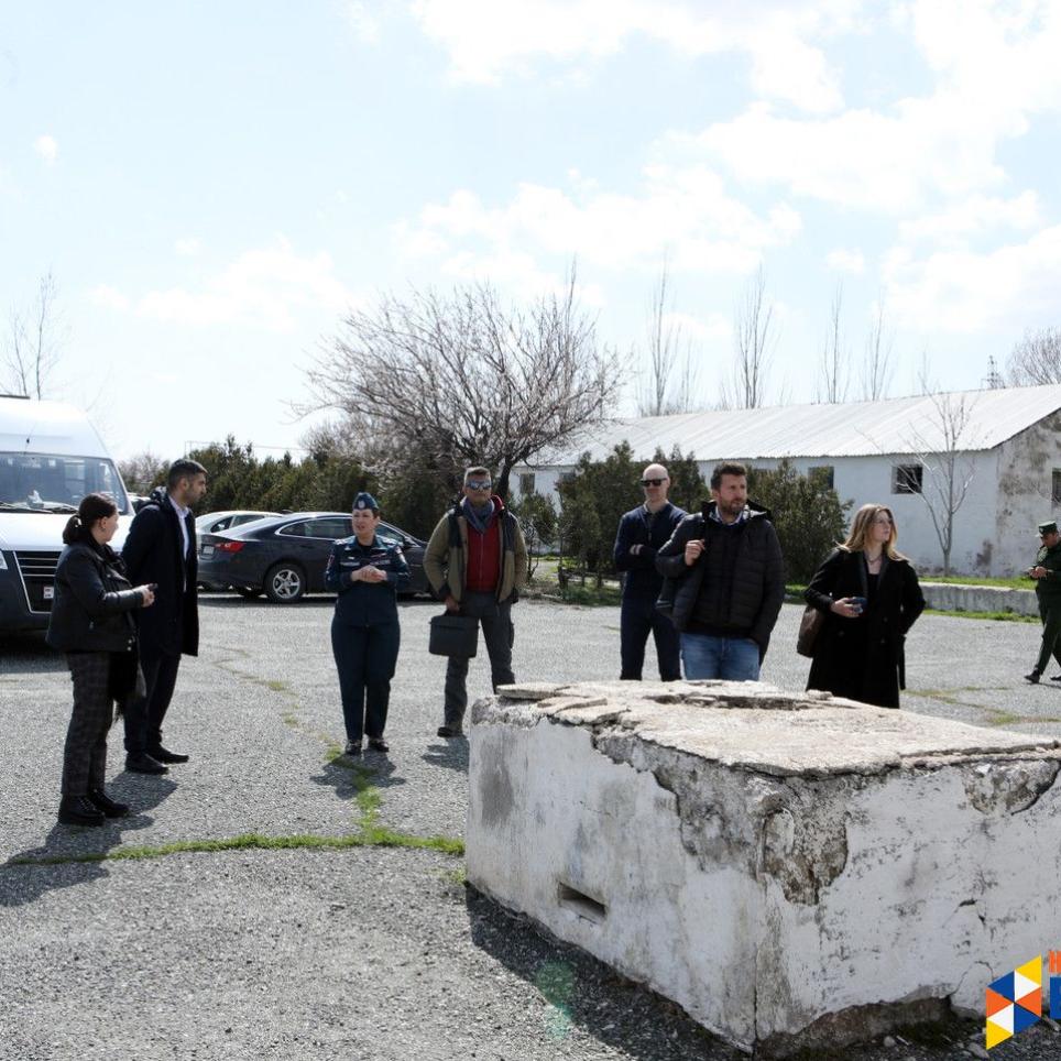 EU-RESPOND Site visit at the Lusakert Training Center