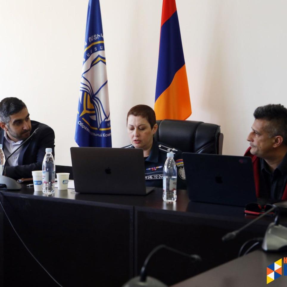EU-RESPOND Coordination meeting - Emil Margaryan, Armine Hayrapetyan & Christophe Debray
