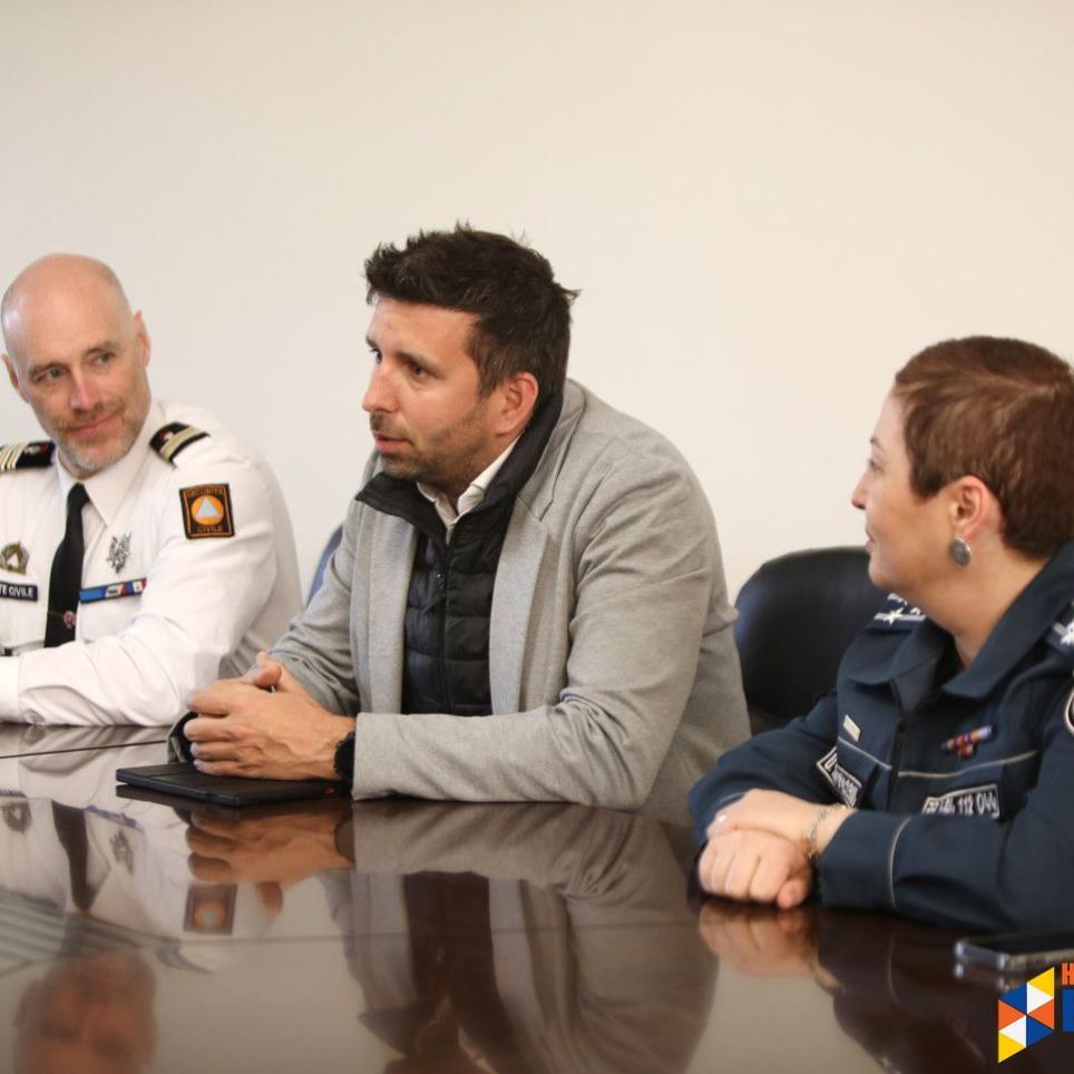EU-RESPOND Core-team participants - Frédéric Harrault, Christian Resch & Armine Hayrapetyan