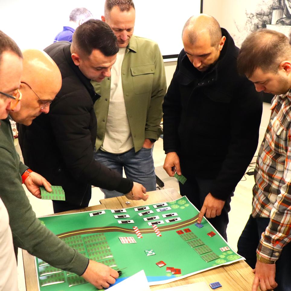 Deployment Capacities Course participants practising in Athens