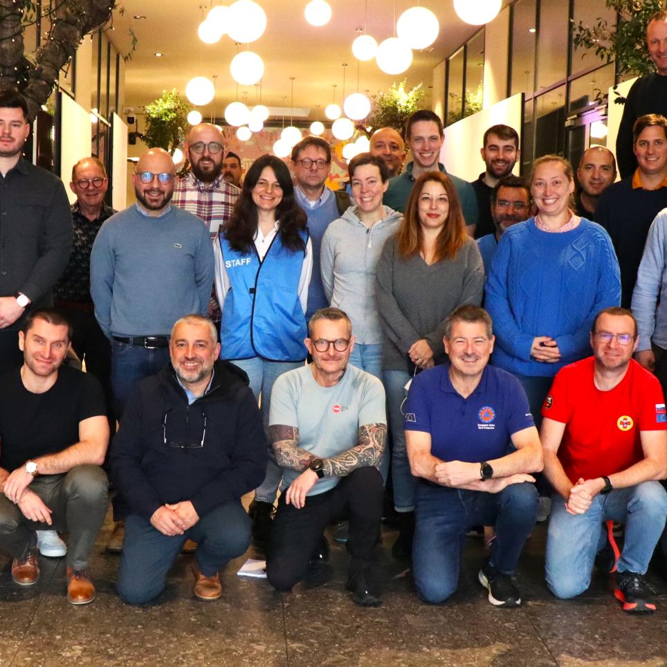 Participants and staff of the Deployment Capacities Course in Athens, Greece in January 2026.