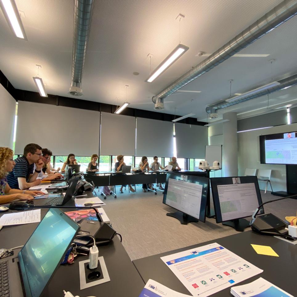 The AHEAD consortium working with the JRC team in Ispra