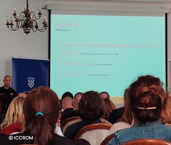 The first international symposium on PREVENT - Mitigating Fire Risks at Heritage Places in Trogir, Croatia 