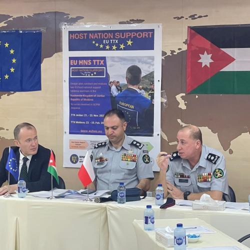 Project Director Dr Bogdan Pop at the PRM in Amman, on 5th Oczober