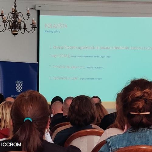 The first international symposium on PREVENT - Mitigating Fire Risks at Heritage Places in Trogir, Croatia 