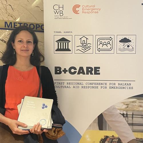 Domenech de Cellès, Research Associate, DAI, at the B+CARE Conference