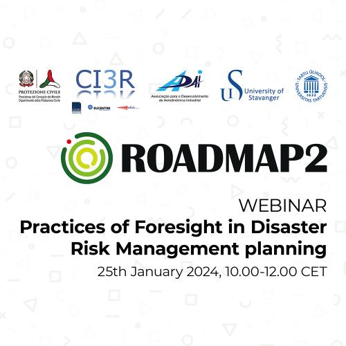 ROADMAP2 Webinar _Practices of Foresight in DRM planning