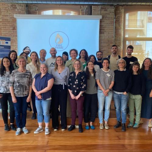 Participants in the Fireprime's workshop