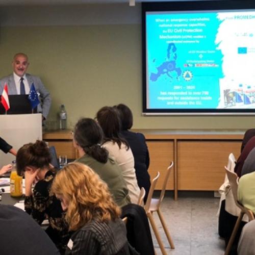 De Siervo presenting PROCULTHER-NET