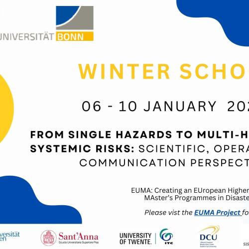 Save the date - Winter School at the University of Bonn