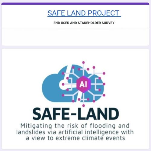 SAFE-LAND survey