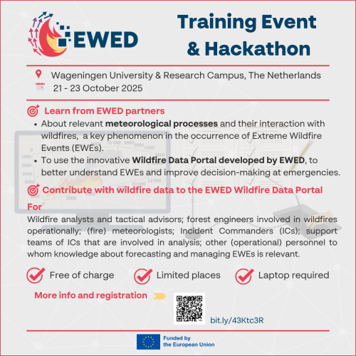 EWED Training Event & Hackathon
