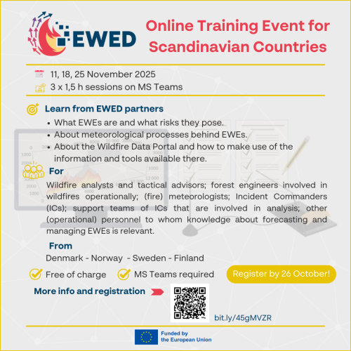 EWED Online Training Event for Scandinavian Countries