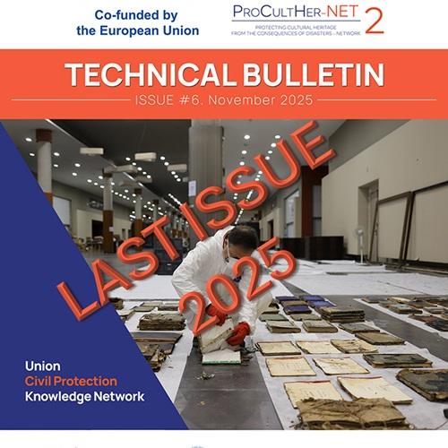 Phase of document reception for stabilization and drying at the Feria de Valencia © IVCR+i