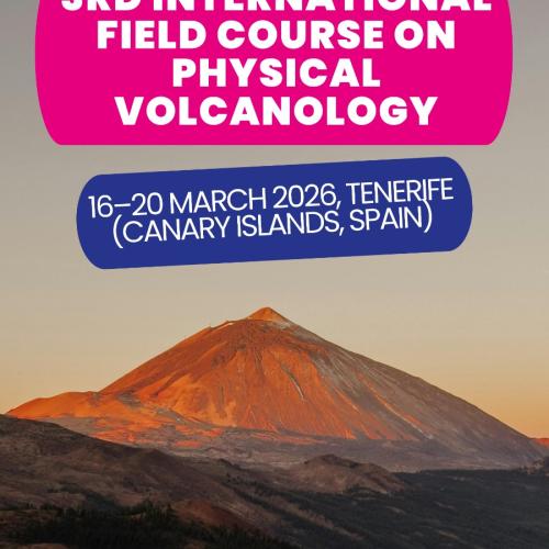 Banner of the International Field Course on Physical Volcanology