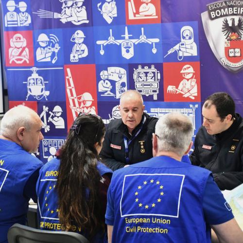 EUCPT Members meet with Local Authorities of Portugal in the ModTTX 7.