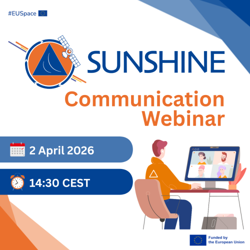 Visual about the SUNSHINE Communication Webinar
